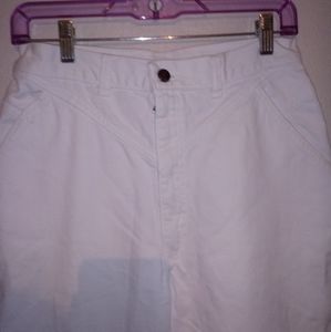 Trendy White Vintage Jeans